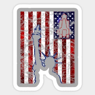 American Symbols Sticker